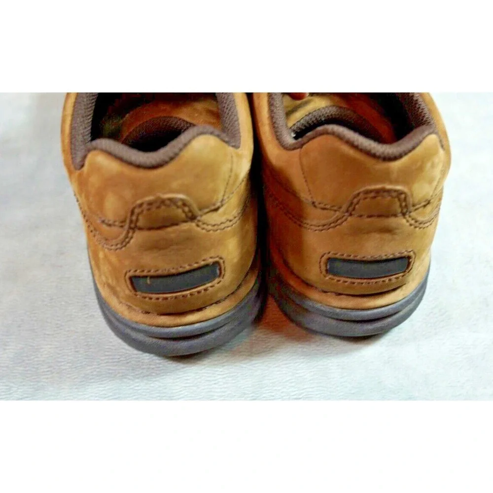 Rockport Brown Leather Comfort Walking‎ Shoe Oxford Mens 8.5 WWT17M Comfort Shoe